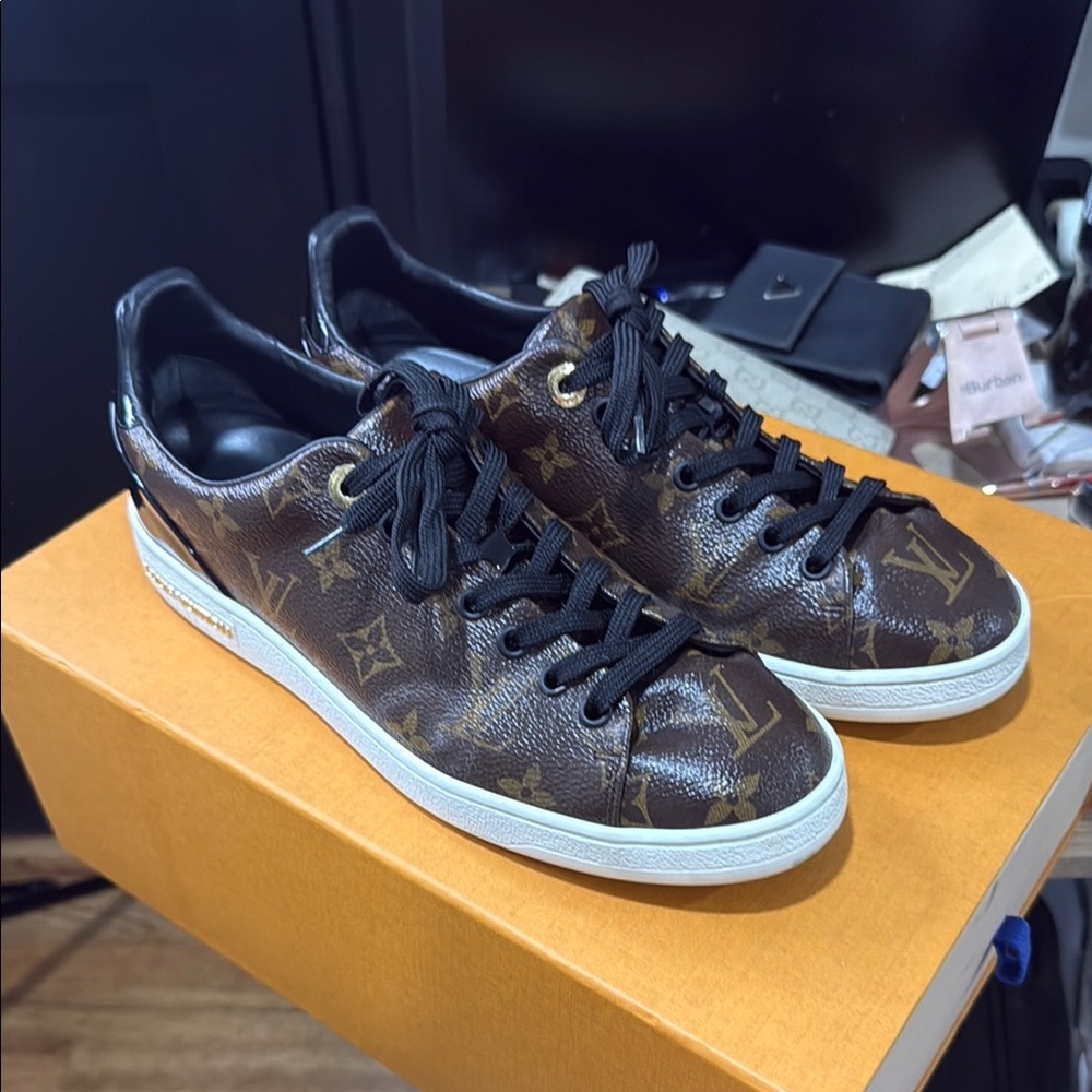 Louis Vuitton Brown Sneakers for Effortless Style